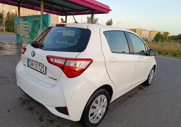 Toyota Yaris cena 55000 przebieg: 120000, rok produkcji 2018 z Chełm małe 781